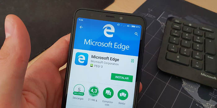 Microsoft Edge Google Play