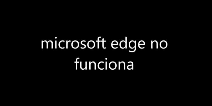 Microsoft Edge funktioniert nicht