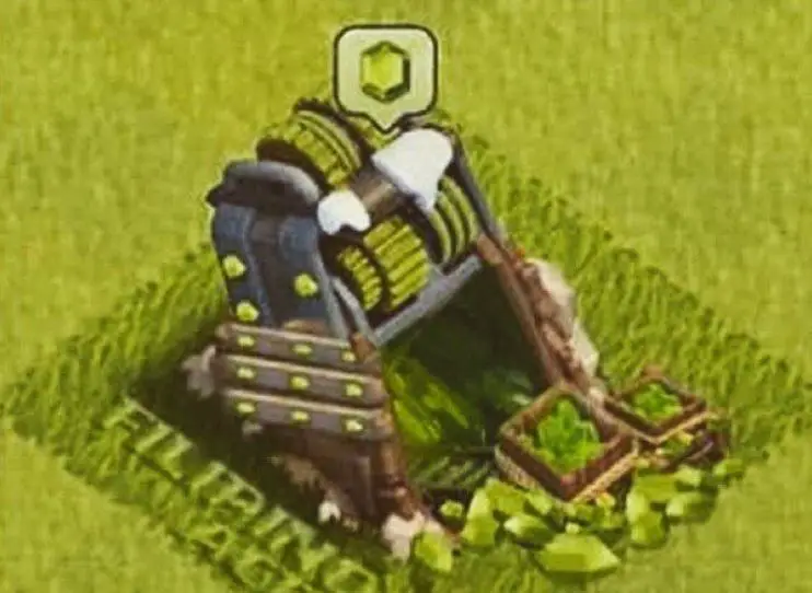 Mine of Edelsteine ??in Clash of Clans