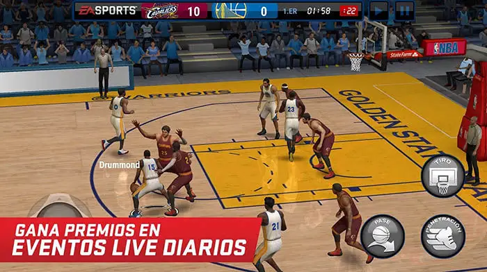 NBA Live Mobile 2016