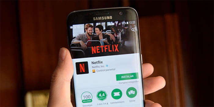 Netflix en un Samsung