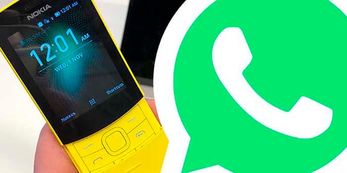 Nokia 8110 tendra WhatsApp