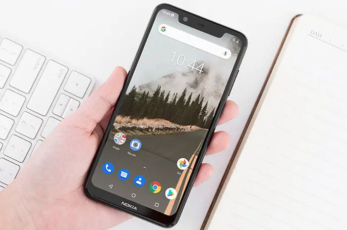 Nokia X5 frontal