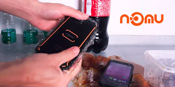 Nomu S10 Pro test resistencia agua hielo