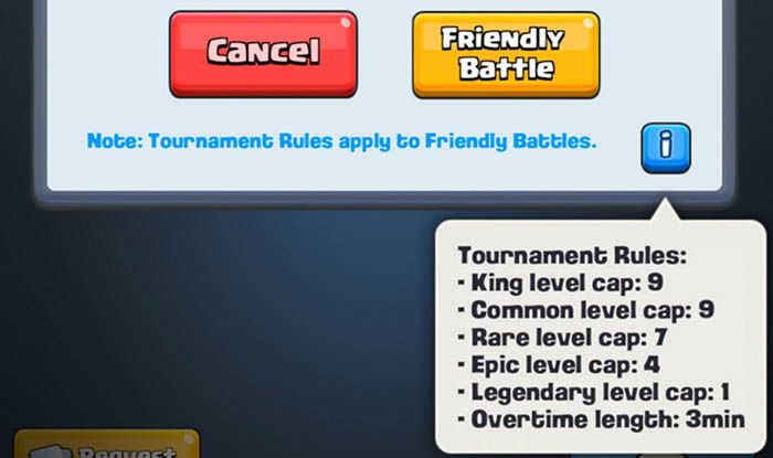 Regeln für das Clash-Royale-Turnier