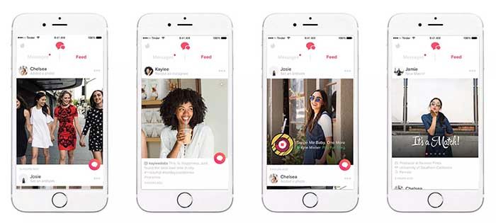 Nachrichten Tinder Spotify Instagram