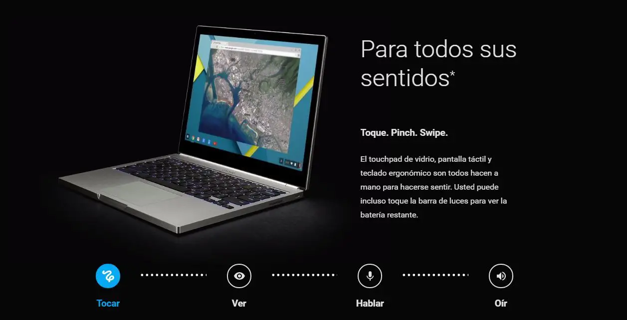 Nuevo Chromebook Pixel 2015