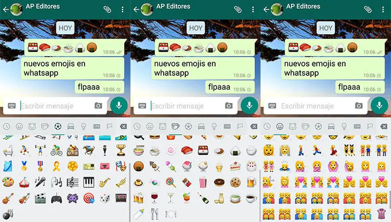 Neue Emojis auf WhatsApp