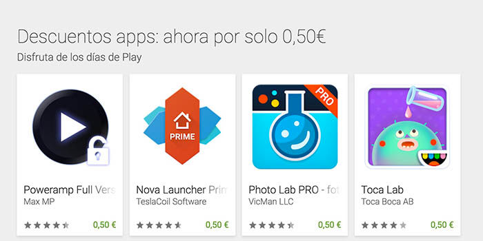 Google Play-Angebote