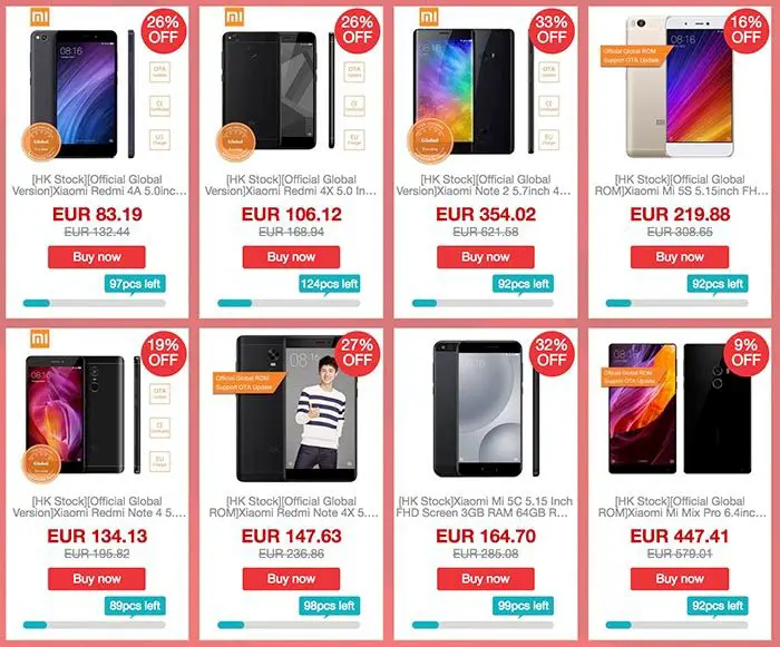 Bietet Xiaomi Geekbuying Flash