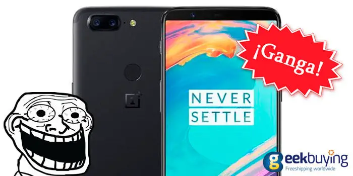 OnePlus 5T Geekbuying gran descuento