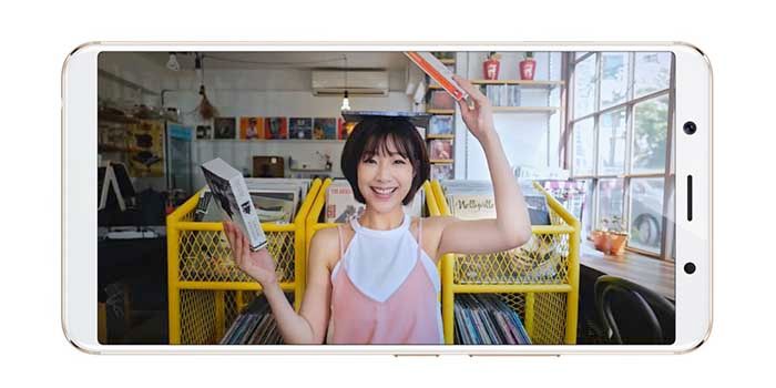 OnePlus 5T-Bildschirm