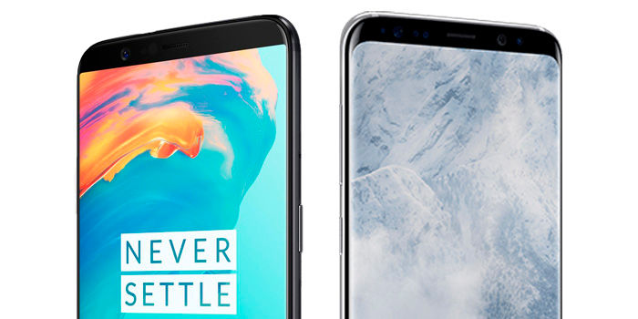 OnePlus 5T gegen Galaxy S8