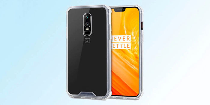 OnePlus 6 mit Koffer