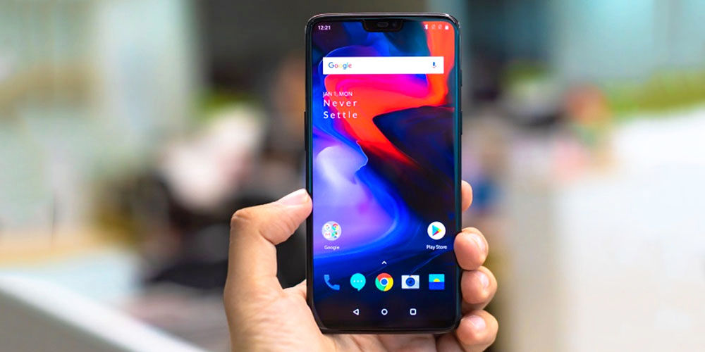 OnePlus 6 frontal