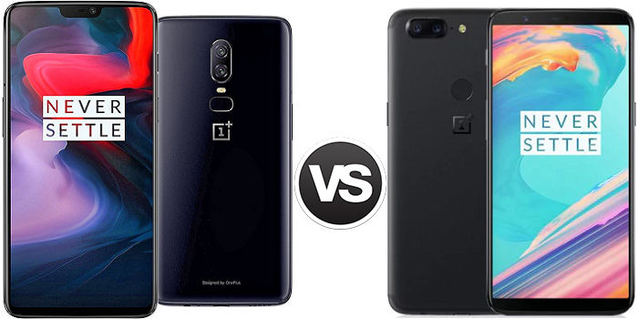 OnePlus 6 vs OnePlus 5T comparativa