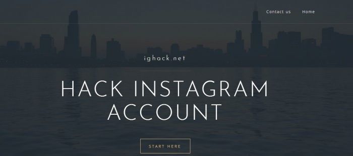 Möglichkeit, Instagram-Konten zu hacken