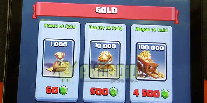 Gold Clash Royale