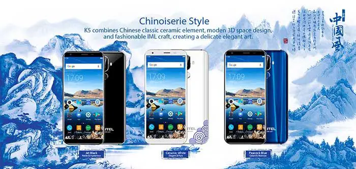 Oukitel K5 im chinesischen Stil