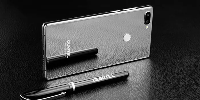 Oukitel Mix 2 silver trasera