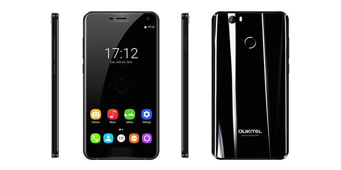 Oukitel U11 Plus schwarz glänzend