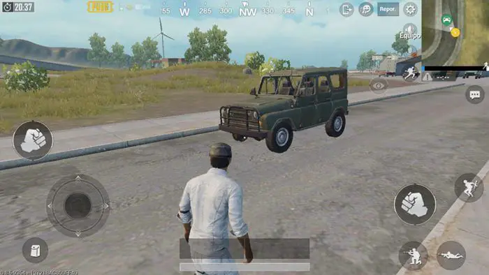 PUBG Mobile Jeep