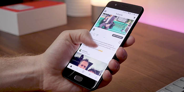 OnePlus 5 Bildschirm