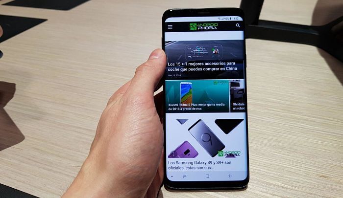 Galaxy S9 Bildschirm