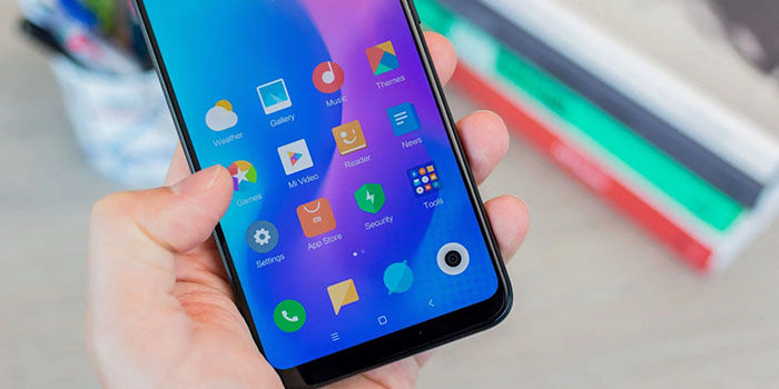 Bildschirm des Xiaomi Mi 8