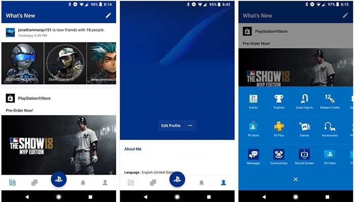 Verbesserungen der PlayStation-App