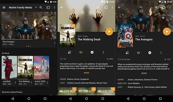 Plex Live TV auf Android