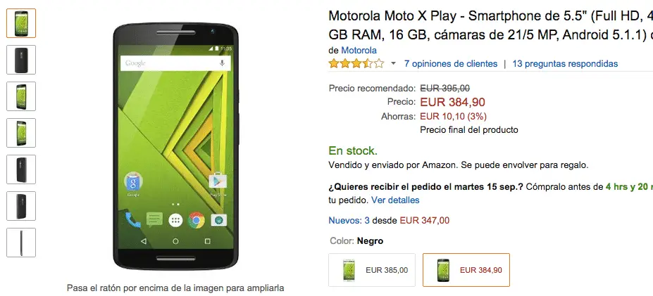 Preis und Verfügbarkeit von Moto X Play in Europa