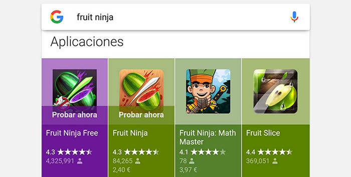 Probar Instant Apps en Espana