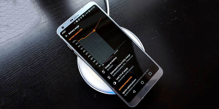 Prueba bateria LG G6