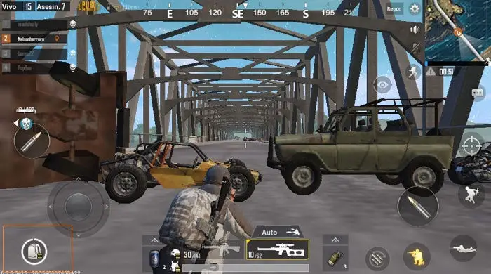 Sammle Gegenstände in PUBG Mobile