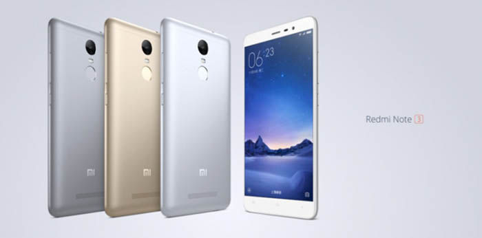 RedMi Note 3 características