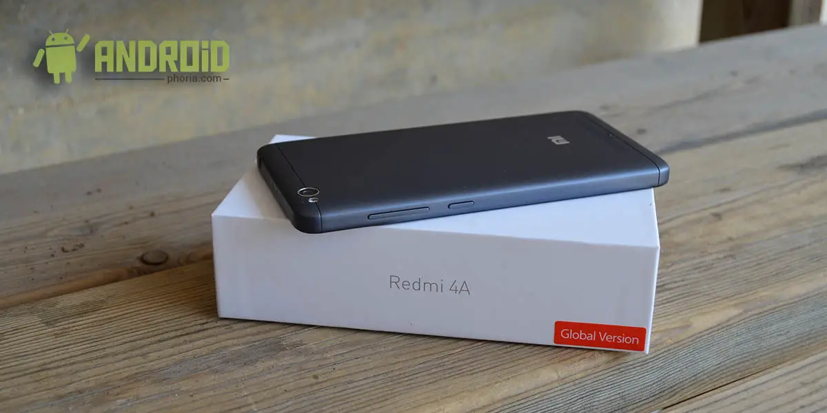 Redmi 4A hinten