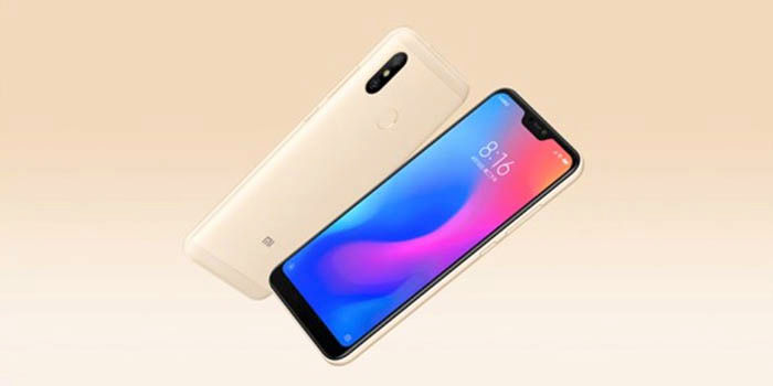 Redmi 6 Pro golden