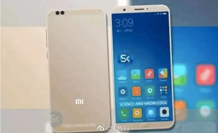 Rendern des Xiaomi Mi 6C gefiltert