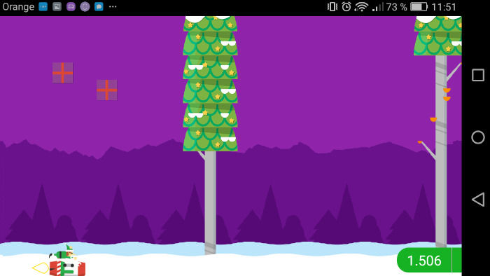 Rocket Sleight Santa Tracker