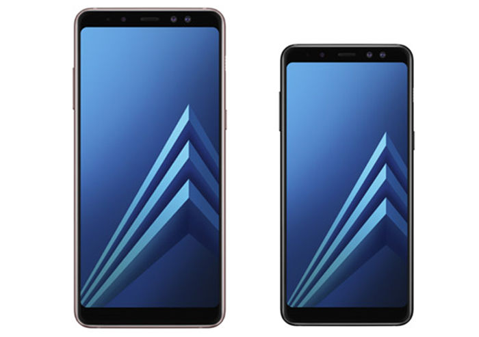 Samsung Galaxy A8 und A8 Plus Größen