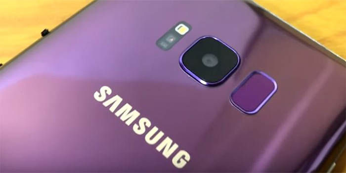 Samsung galaxy S8 violeta