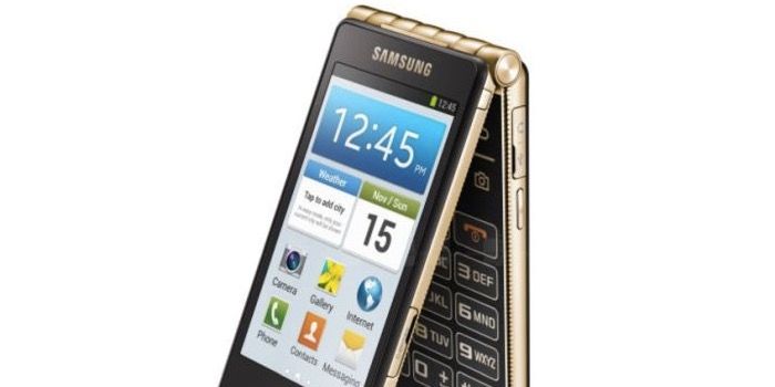 Samsung gama alta con tapa