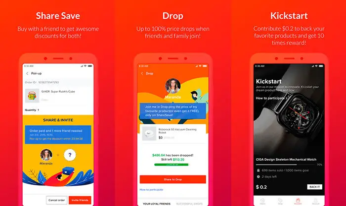 Xiaomi ShareSave-App