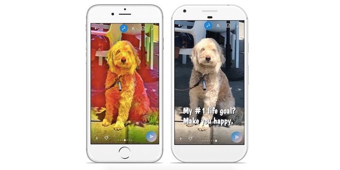 Skype tambien copia a Snapchat con efectos para fotos