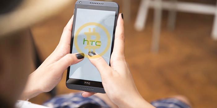 Smartphone HTC para criptomonedas