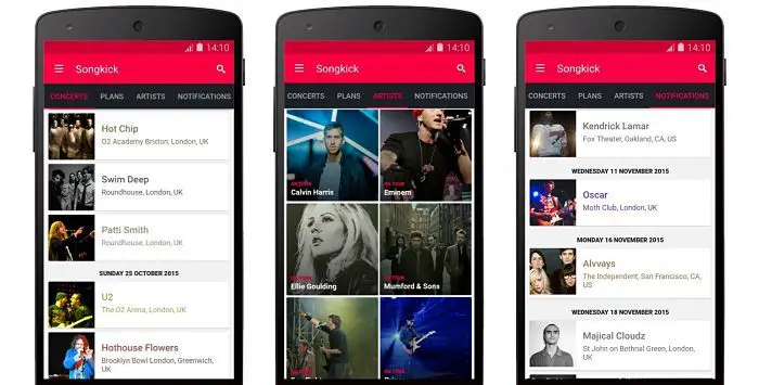 Songkick-App