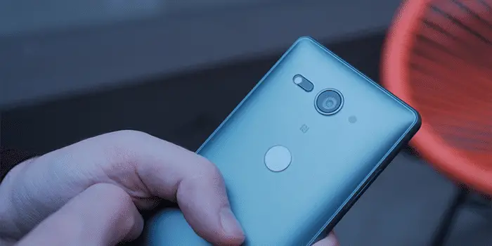 Sony Xperia XZ2 Compact Rückseite