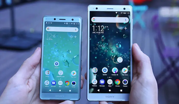 Sony Xperia XZ2 gegen XZ2 Compact