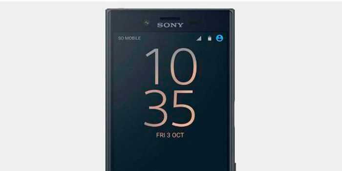 Sony Xperia ZG Compact Front Sony Xperia ZG Compact frontal